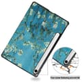 Miniatyrbilde 8 av 8: Tri-fold Smart-etui med stativ for Samsung Galaxy Tab S9 FE Multicolor