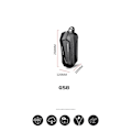 Miniatyrbillede 5 af 5: Hard Shell taske til Xiaomi Mijia M365 elektrisk scooter - 2L Black