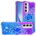 Miniatyrbild 1 av 6: YB Quicksand Series-8 för Samsung Galaxy A35 TPU-skal Glitter multifärg