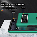 Miniatyrbilde 2 av 7: Hybrid-etui med fingerreim og kickstand for Google Pixel 8a Green