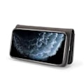 Miniatyrbillede 3 af 10: DG.MING til iPhone 12 Pro Max Stilfuld Pung Taske - Sort Black