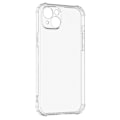 Miniatyrbillede 4 af 7: Til iPhone 15 Plus Shell Case TPU-ramme + Akryl-bagside-telefoncover Transparent