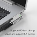 Miniatyrbild 2 av 5: Kompatibel med MagSafe 2 till USB-C för MacBook Converter Silver