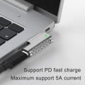 Miniatyrbilde 2 av 5: Kompatibel med MagSafe 2 til USB-C for MacBook Converter Silver