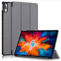 Pikkukuva 1 / 9: Kolminkertainen jalustan kansi Lenovo Tab P11 Pro TB-J706F - Harmaa Grey