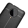 Pikkukuva 2 / 6: Litchi Texture Soft TPU Case for Xiaomi Poco F2 Pro - Black Black