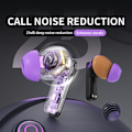 Miniatyrbillede 4 af 5: MBLUE AR03pro ANC Noise Cancellation Bluetooth 5.3 Earbuds Low Latency Gaming-hovedtelefoner - Grå Grey