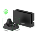 Miniatyrbillede 3 af 6: Kompatibel med Nintendo Switch + Lite + Oled USB-C oplader Black