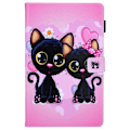 Pikkukuva 6 / 8: Samsung Galaxy Tab A9 Flip Stand Case PU Leather Pattern Tablet Cover Multicolor