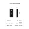 Miniatyrbild 7 av 8: Wireless Bluetooth 5.0 Stereo Audio Music Receiver Svart