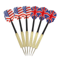 Miniatyrbillede 2 af 2: 12 stk 18g Dart Dart Dart Kaste Dart Dart i messing Multicolor