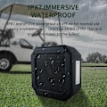 Miniatyrbillede 6 af 11: Magnetisk Bluetooth-højttaler Golfvogn Vandtæt subwoofer mikrofon Black