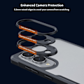 Miniatyrbillede 7 af 7: XUNDD bagcover til Samsung Galaxy S25 Edge akryl+TPU telefonetui Transparent