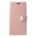 Miniatyrbild 1 av 5: Mercury GOOSPERY Rich Diary till iPhone XS Max - RoseGold