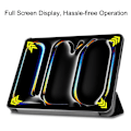 Miniatyrbillede 3 af 7: Til iPad Pro 11 (2024) Etui Tre-fold Stativ Tablet Cover - Don't Multicolor