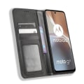 Miniatyrbillede 4 af 7: Wallet Stand Flip Phone Case til Motorola Moto G32 4G - Sort Black