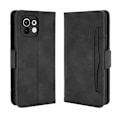 Miniatyrbillede 5 af 9: Wallet Stand Flip Phone Case til Xiaomi Mi 11 - Sort Black