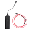 Miniatyrbillede 8 af 10: 131cm Scooter Ambient Light Battery Powered Rope Lights - Red Red