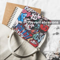 Miniatyrbillede 7 af 11: Nokia T21 Trifold Stand Sleep Wake Tabletcover-etui - Graffiti Multicolor