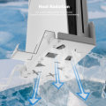 Miniatyrbillede 11 af 11: PlayStation PS5 Slim Wall Mount Bracket Kontroloplader Transparent