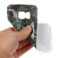 Pikkukuva 5 / 5: MTK Samsung Galaxy S7 SM-G930 TPU Marmor - Svart-Grön Black