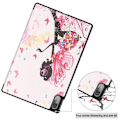 Miniatyrbillede 6 af 8: Tri-fold Stand Cover for Lenovo Tab P11 Pro TB-J706F - Beauty Multicolor