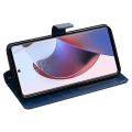 Miniatyrbilde 3 av 4: IDEWEI Lommebokveske for Motorola Moto G53 5G - Svart Black