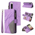 Miniatyrbilde 1 av 10: KT Multifunksjons Serie-5 For Sony Xperia 5 IV Telefonveske - Lilla Purple