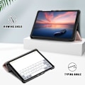 Miniatyrbillede 4 af 9: Trifoldet stativetui til Samsung Galaxy Tab A7 Lite 8.7" Pink gold