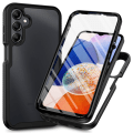 Miniatyrbilde 1 av 4: For Samsung Galaxy A15 Etui PC+TPU støtdempende mobiltelefon bakdeksel Black