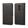 Pikkukuva 1 / 11: Huawei Mate S Wallet Genuine Split Leather Case Black