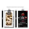 Pikkukuva 5 / 5: NXE Camouflage Pattern TPU Mobile Phone Case Samsung Galaxy S10 Plus - Khaki Brown