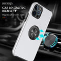 Pikkukuva 2 / 8: iPhone 13 Pro Finger Ring Kickstand Hybrid Case - Silver Silver
