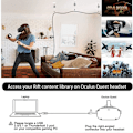 Miniatyrbild 6 av 7: 8 M VR Oculus Quest USB 3.0 Kabel USB C to A High-Speed Data Transfer Svart