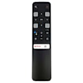 Miniatyrbillede 1 af 3: TV fjernbetjening med stemmefunktion Erstatning for RC802V TCL TV - FMR1 Black