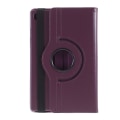 Pikkukuva 1 / 5: Litchi Case Rotating Stand Samsung Galaxy Tab A7 10.4 (2020) Purple