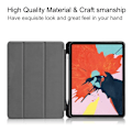 Miniatyrbild 2 av 10: Apple iPad Air (2020) (2022) Slim fit tri-fold fodral - Svart Svart