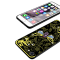 Pikkukuva 5 / 10: NXE Insect Pattern Rhinestone Decor TPU Cover for iPhone 8 / 7 - Yellow Bee