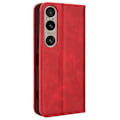 Pikkukuva 5 / 6: Lompakkoteline Käännettävä Puhelinkotelo Xperia 1 VI Red