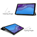 Miniatyrbillede 5 af 11: Trifoldet stativetui til Lenovo Tab M10 HD Gen 2 TB-X306F - Sort Black