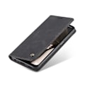 Miniatyrbillede 2 af 10: CASEME Retro Pung Taske til Samsung Galaxy A12 - Sort Black