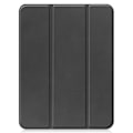 Miniatyrbillede 8 af 11: Trifoldet stativetui til iPad 10.9 (2022) Tabletcover Penslot - Sort Black