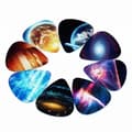 Miniatyrbilde 1 av 3: Plectrum 10 - Pack for Bass Elektriske Akustiske Gitarer Instrument Multicolor