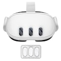Miniatyrbilde 1 av 5: Oculus Meta Quest 3 VR WOLMTT Linsebeskytter herdet glassfilm Transparent