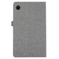 Miniatyrbillede 3 af 6: Samsung Galaxy Tab A9 Tabletetui Dækstofstruktur Grey