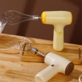 Miniatyrbild 4 av 11: 5-växlad sladdlös elektrisk handmixer Visp - Khaki Khaki