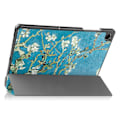 Pikkukuva 4 / 7: Kolminkertainen telinekotelo Samsung Galaxy Tab A9 8.7" - Blossom Multicolor