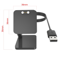 Miniatyrbillede 5 af 7: Lader Stand Dock holder til QCY Watch GTC / Watch WA22GTCA Black