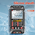 Miniatyrbild 7 av 11: Multimeter Auto-Ranging Digital Tester Intelligent Multi Tester Svart