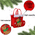 Miniatyrbillede 3 af 6: Christmas Sweets Cookies Bag Julegavegavepose - Snemand White